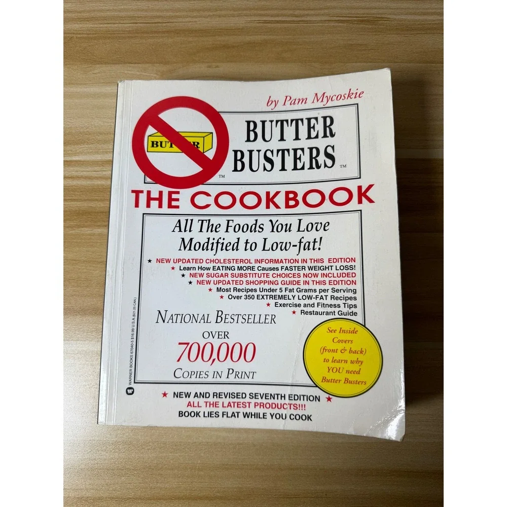 Butter Busters Cookbook All The Foods You‎ Love Modified To Low Fat Pam Mycoskie